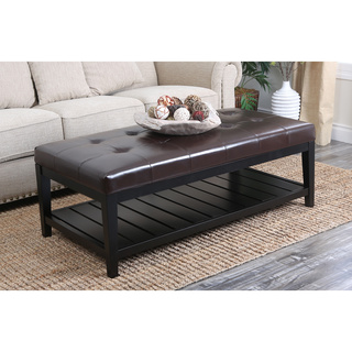 Featured Photo of 10 Inspirations Ottoman Coffee Table with Shelf