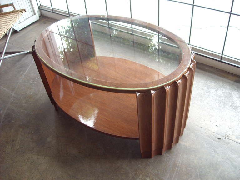 Art Deco Glass Coffee Table You Could Sit Down And Relax On The Sofa With Your Cup Of Nescafe At This Table (View 9 of 10)