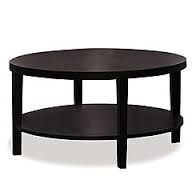 Avenue Six Round Coffee Table Cheap Round Coffee Table Black Wood Color Furnish 4 Legs Ideas (View 2 of 9)