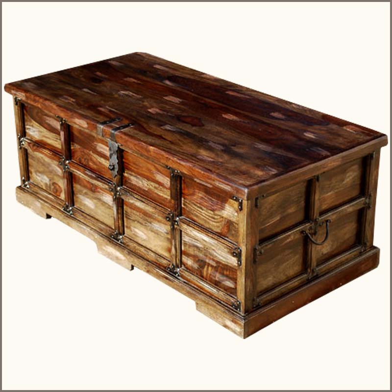 Featured Photo of 2024 Latest Rustic Chest Coffee Tables