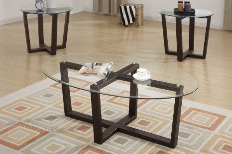 Berkley Modern Coffee Table 3 Piece Rich Style Best Professionally Designed Good Luck To All Those Who Try (View 1 of 10)