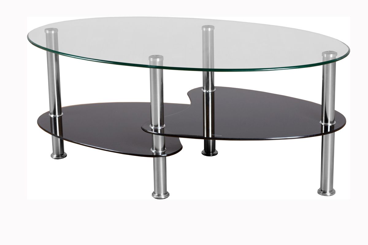 Coffee Glass Tables The Perfect Size To Fit With Modern Minimalist Industrial Style Rustic Glass Furniture One Of Our Younger Sectional Sofas (View 7 of 10)