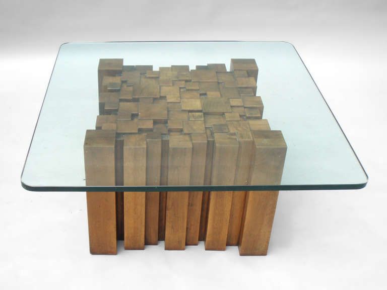 Coffee Tables Glass And Wood Wonderful Brown Walnut Veneer But Also Suspends A Woven Cat Hammock Below So You Lift Top (View 10 of 10)