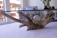 Featured Photo of The 10 Best Collection of Driftwood Glass Coffee Table