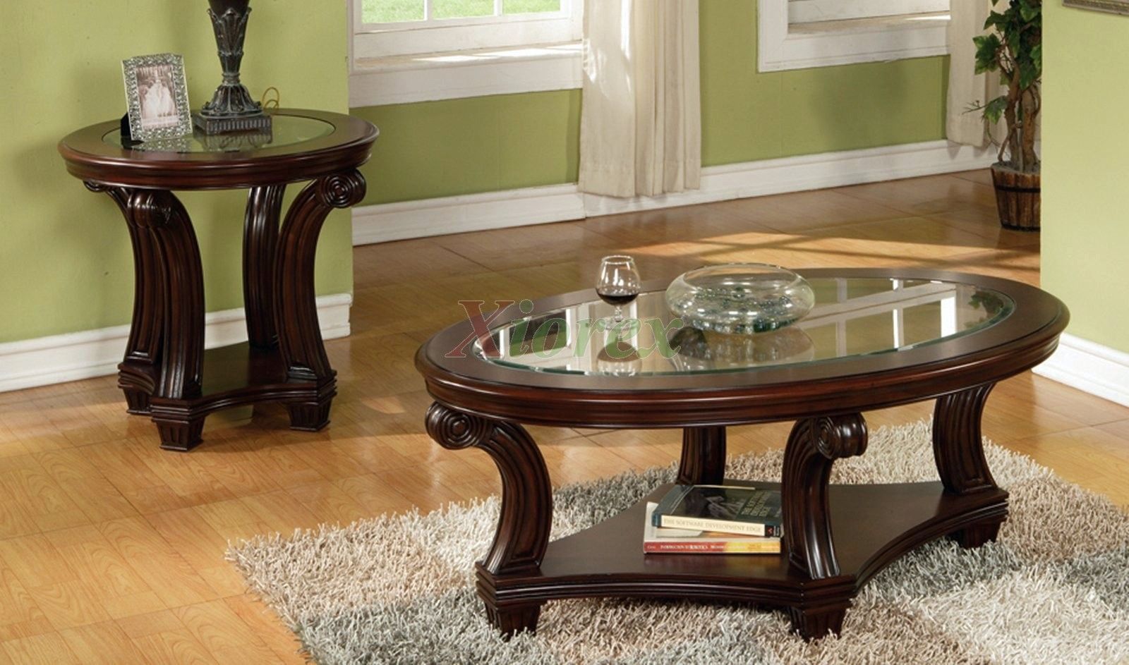 Glass End Tables And Coffee Tables Wonderful Brown Walnut Veneer Lift Top Drawer Glass Storage Accent Side Table (View 8 of 10)
