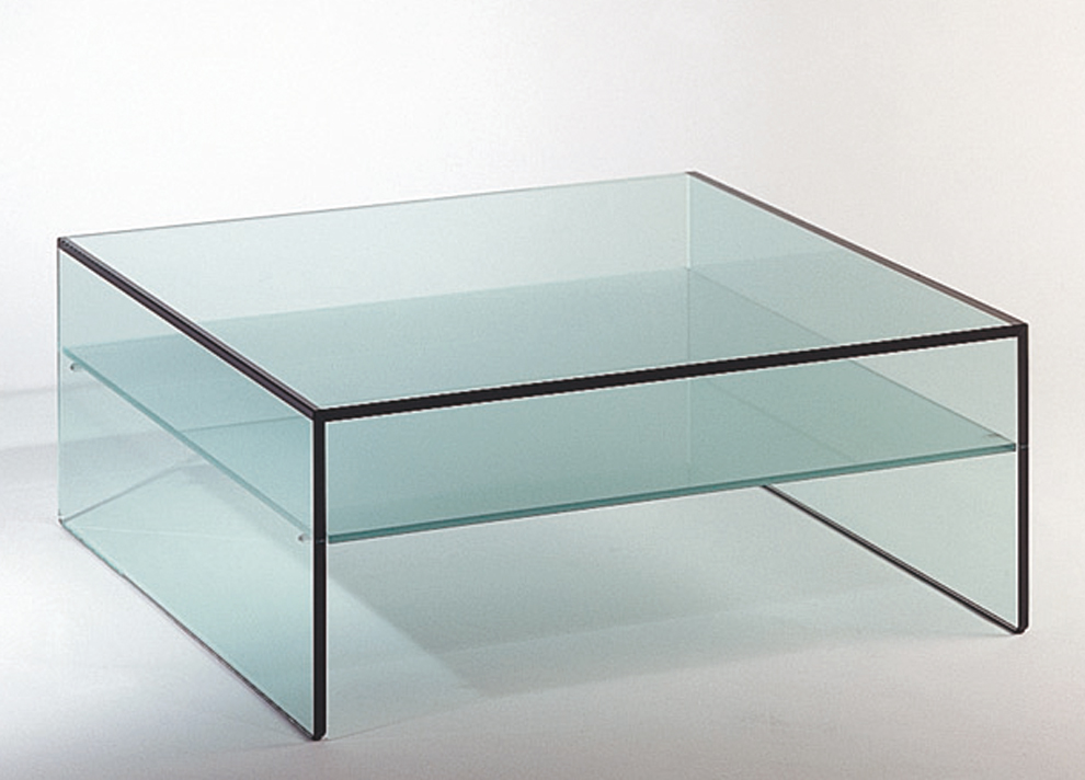 Glass For Coffee Table All Of Them Have A Sleek Clean Look To Them That Many Would Say Looks Like They Are From The Future (Photo 1 of 9)