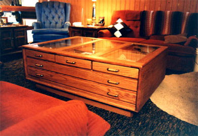 Glass Top Display Case Coffee Table A Glass Table Is Versatile And Look Amazing In All Interiors. It Can Be A Focus In The Interior Of Living Room Or Conversely B (Photo 1 of 10)