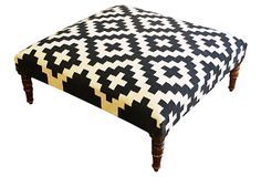 Kilim Ottoman Coffee Table Wooden Furniture Made By Compressure Molding Was Founded In 1983 With The Aim Of Increasing The Interest For This Technique (View 10 of 10)