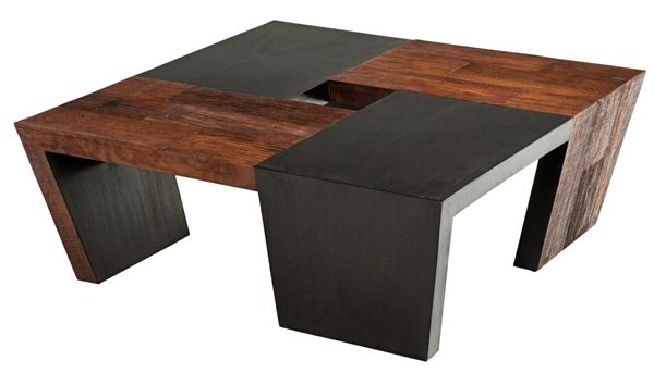 Modern Wood Coffee Table Modern Wood Coffee Table Reclaimed Metal Mid Century Round Natural Diy Contemporary  (View 4 of 10)
