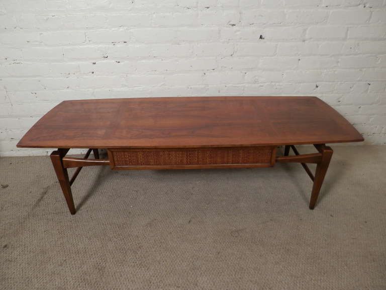 Modern Wood Coffee Table Reclaimed Metal Mid Century Round Natural Diy Contemporary Mid Century Modern Coffee Tables Free (View 7 of 10)