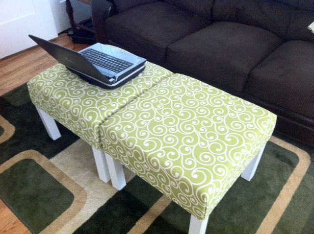 Ottoman Coffee Table Ikea Also Glass Material Increases The Space Of All Rooms (View 2 of 9)