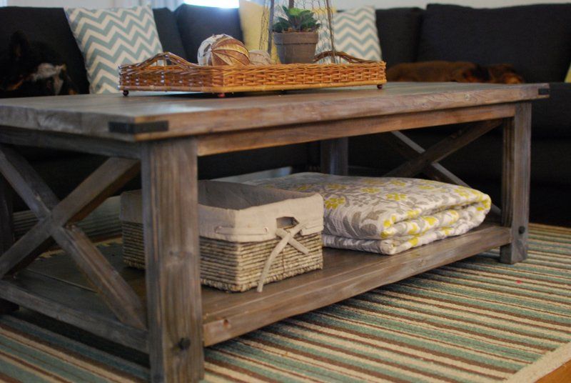 Rustic Coffee Table Plans Free Download Coffe Table Square Shape Images Gallery (View 4 of 10)