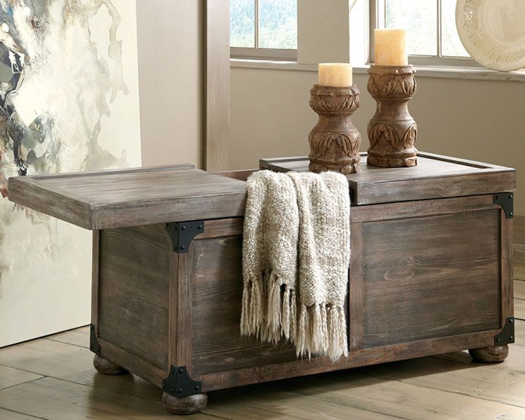 Rustic Coffee Table Trunk Style With Storage Variety Of Rustic Coffee Tables  (View 9 of 10)