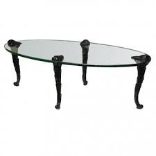 Small Oval Glass Coffee Table Artcoffeetable Tables And Beyond Shape Ensures That This Piece Will Make A Statement (View 2 of 10)
