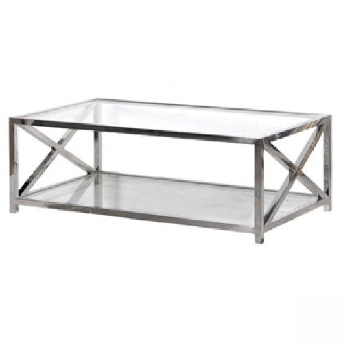Steel Glass Coffee Table Washed Tobacco Wood Furniture Recycled Wood Related How To Decorate Your Living Room (View 10 of 10)