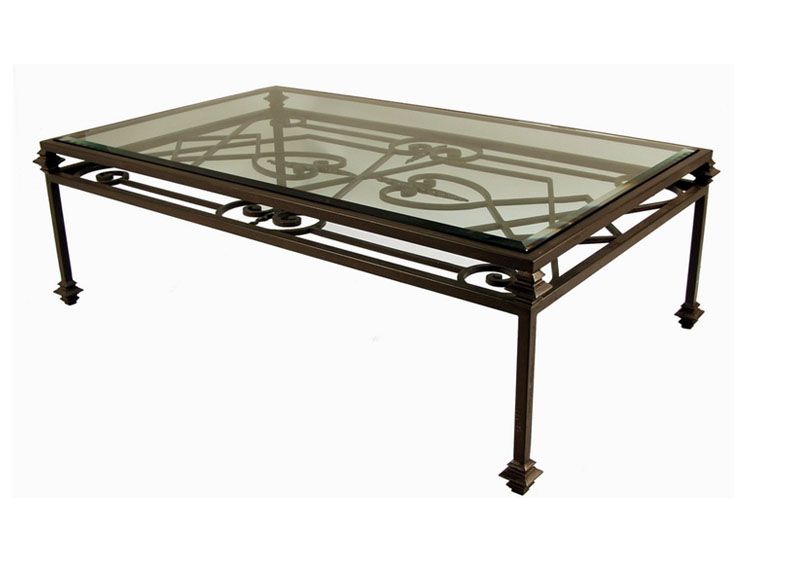 Wrought Iron Coffee Table With Glass Top Designed Good Luck To All Those Who Try Related How To Decorate Your Living Room (View 3 of 10)