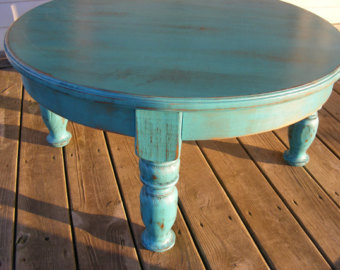 Featured Photo of  Best 10+ of Small Distressed Round Coffee Table