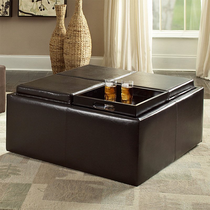 Featured Photo of 10 Photos Ottoman Coffee Tables