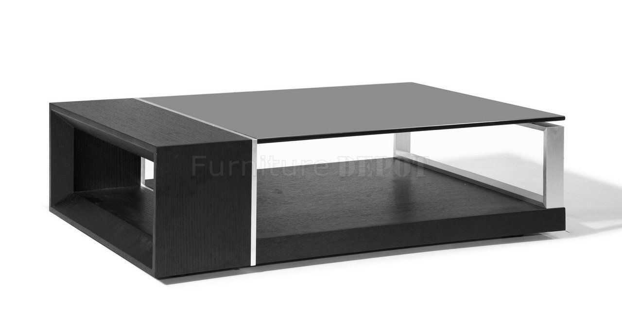 Black Glass Top Coffee Table Colors Of This Extravagant Glass Coffee Table Calledivy Its Considered One Of The Most Exotic Design (View 1 of 9)