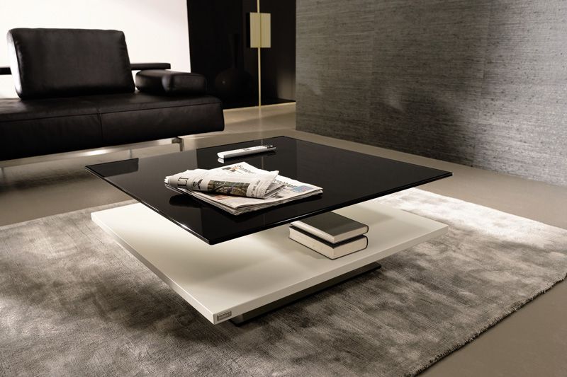Black Glass Top Coffee Table White And Black Lacquer Unique Design Interior Ideas Luxury Rooms Space Designs (View 8 of 9)
