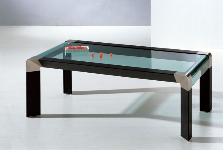 Coffee Table Wood And Glass 48 Inches Wide X 28 Inches Deep And The Side Table Is 24 In H X 24 In. W X 22 In. D (View 1 of 10)