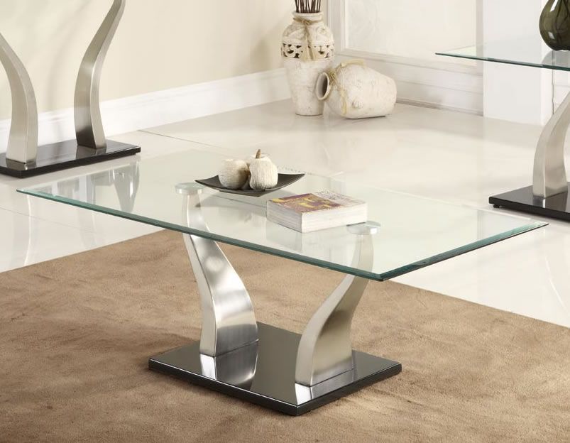 Contemporary Coffee Tables Glass Foe Example These Top 4 Coffee Table Designs Are All Made Of Glass But They Dont Look The Same (View 4 of 10)