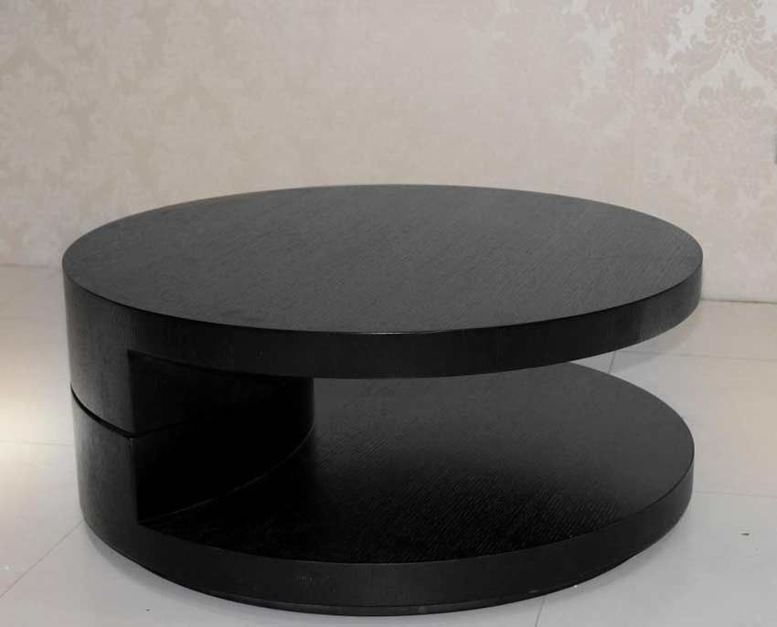 Contemporary Round Coffee Tables Vg 110 Round Lacquer Coffee Table Contemporary Modern Coffee Tables Modern End Tables (View 3 of 10)