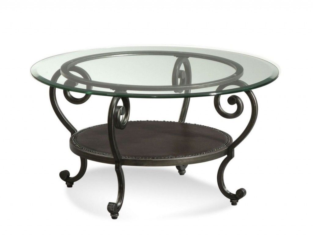 Elegant Wrought Iron Coffee Table Legs With Round Glass Top And Golden Wrought Iron In Wrought Iron Coffee Table Have The Strong Furniture With Wrought Iron Coffee Table (View 4 of 10)