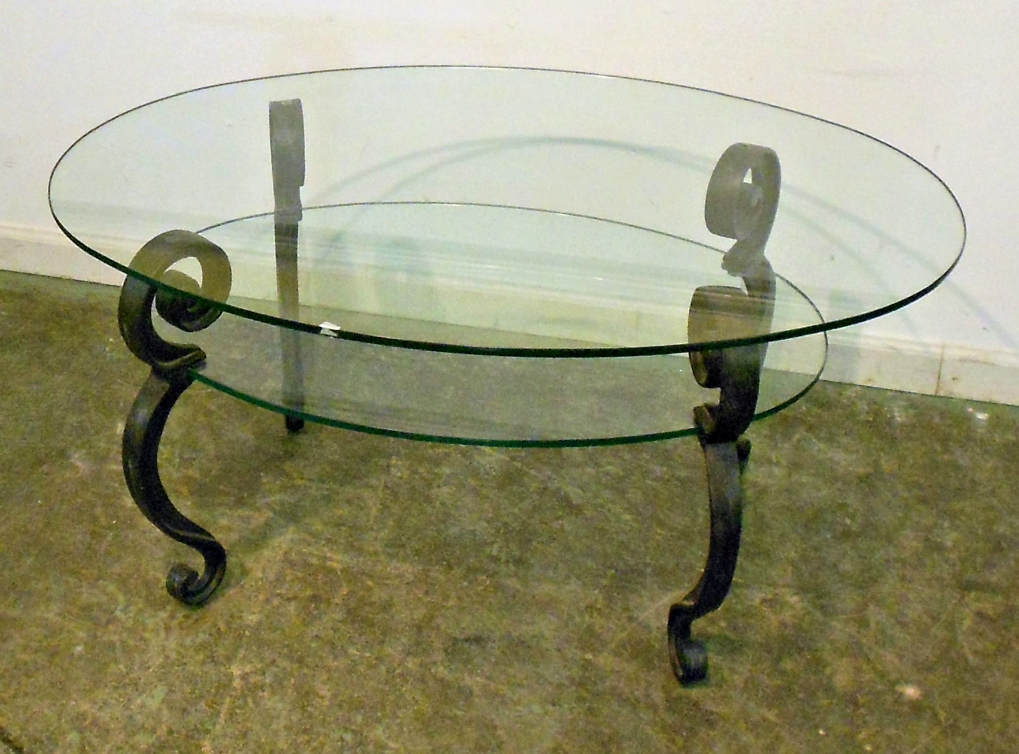 Glass Coffee Tables For Small Spaces One Trick You Can Use Is A Small Tables Mode The Round Table Would That Is Inherent Take Up Less Space From The Square (View 7 of 10)