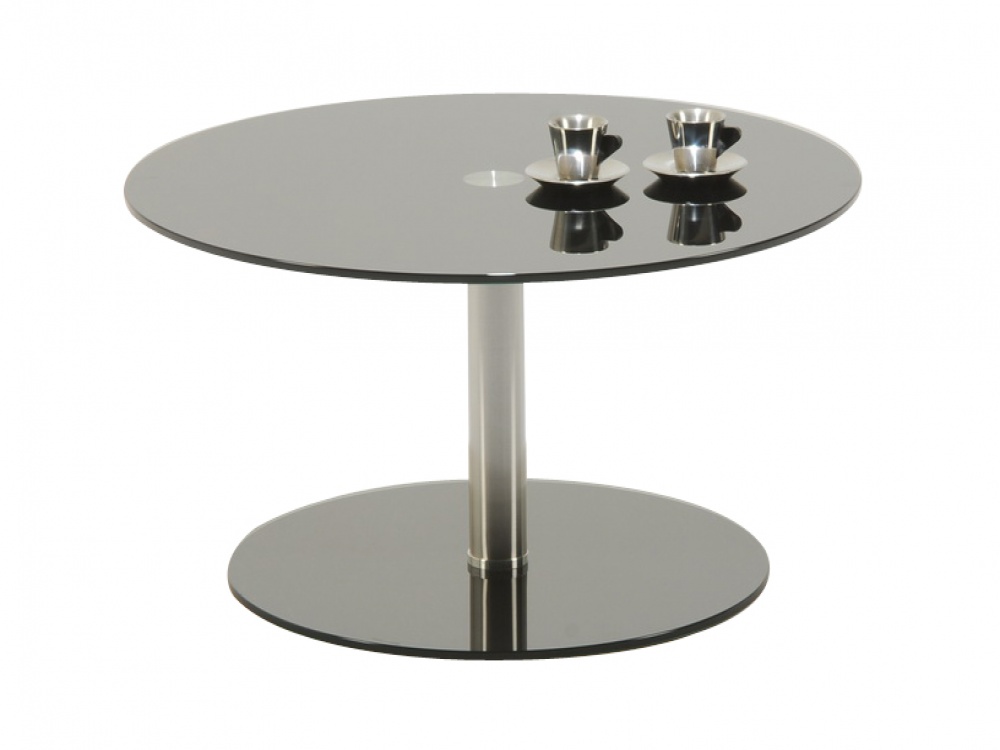 Glass Round Coffee Tables Round Glass Coffee Table For Modern Home Design Round Glass Coffee Table Sets Chromed Round Glass Coffee Table Ideas (Photo 1 of 10)