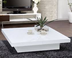 Featured Photo of 10 Ideas of White Coffee Table Modern  High Quality