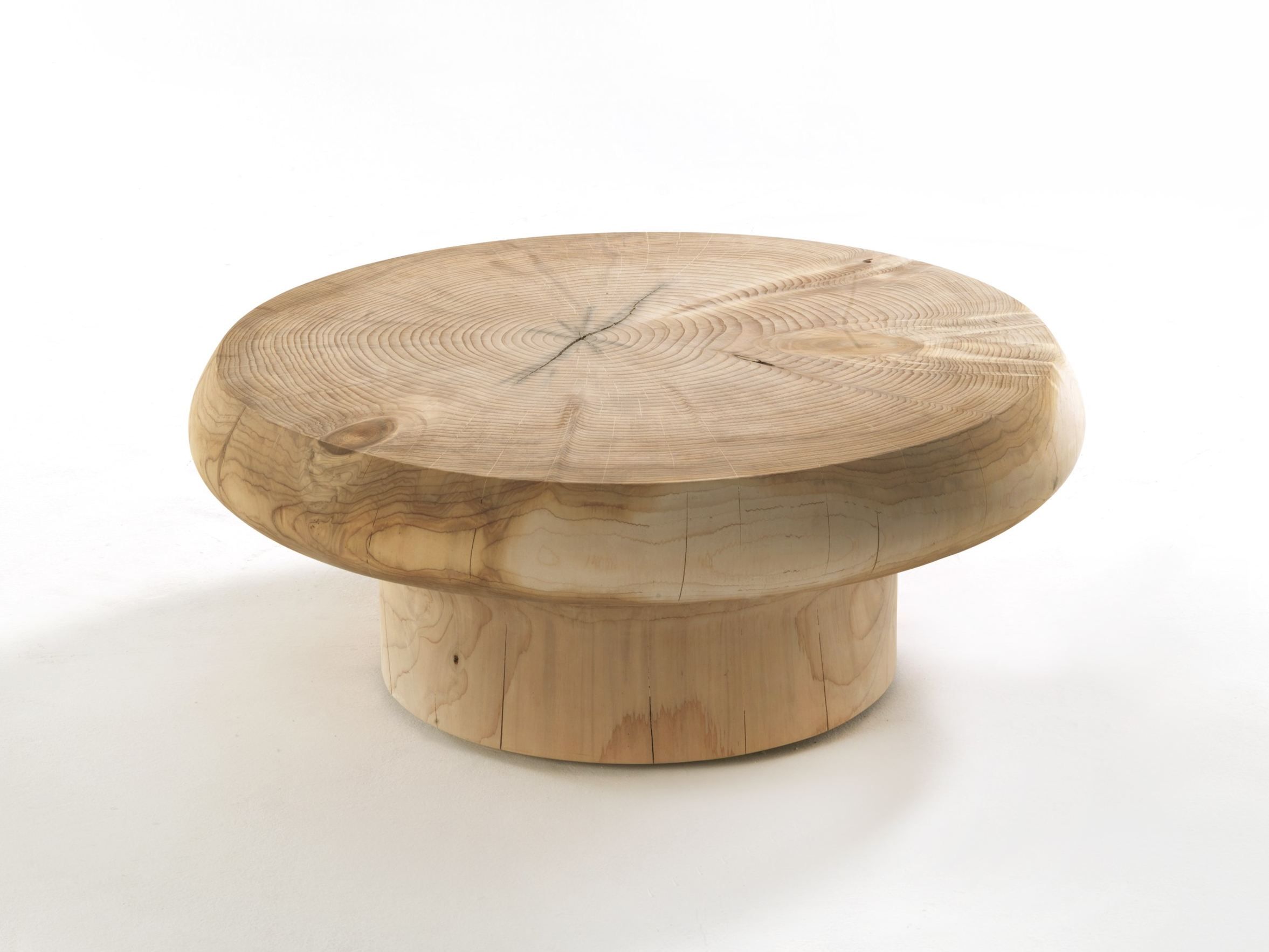 Low Round Wood Coffee Table Kenobi Coffee Table By Riva 1920 Design Low Wood Coffee Table Low Coffee Table (View 7 of 10)