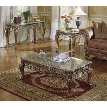 Marble Top Coffee Table Sets End Tables Which Feature Lower Shelves That Offer Additional Space For Storage Or Display (View 5 of 10)