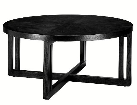 Round Black Coffee Table Black Lombard Round Coffee Table Round Coffee Table Amazon Small Black Cocktail Table (View 5 of 10)