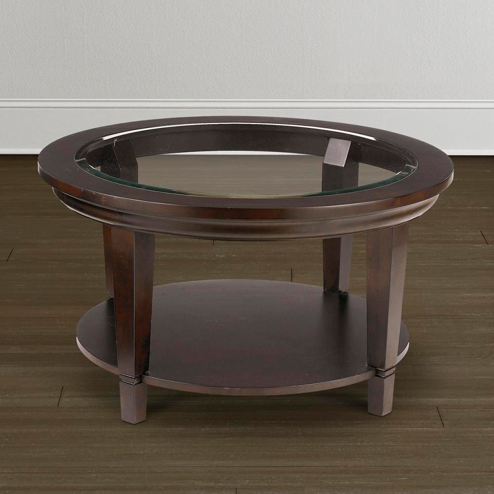 Round Glass Top Cocktail Table Custom Round Coffee Table Round Coffee Table With Glass Top Round Cocktail Table (View 8 of 10)