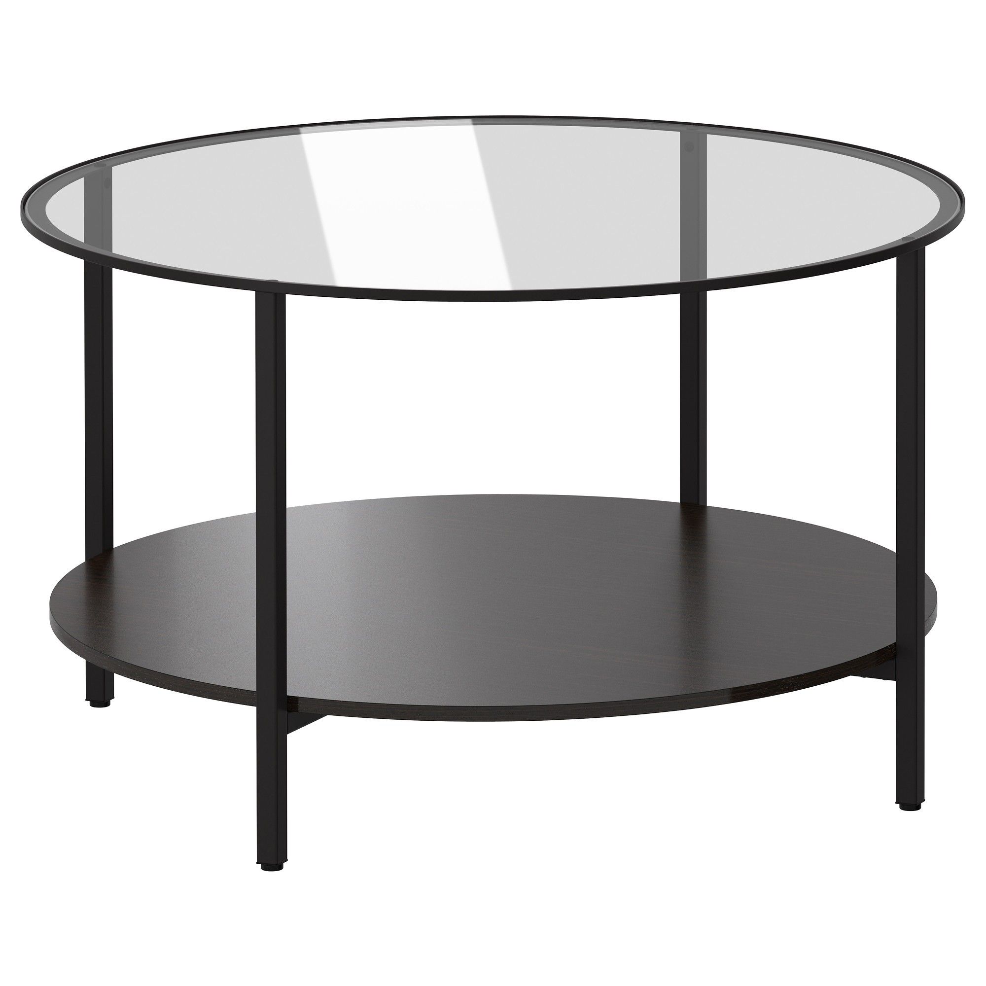 Round Glass Top Coffee Table Wrought Iron Rod Furniture Living Room Rounded Glass Top Coffee Table With Black Wrought Iron Frame Round Coffee Table With Metal Le (View 7 of 10)