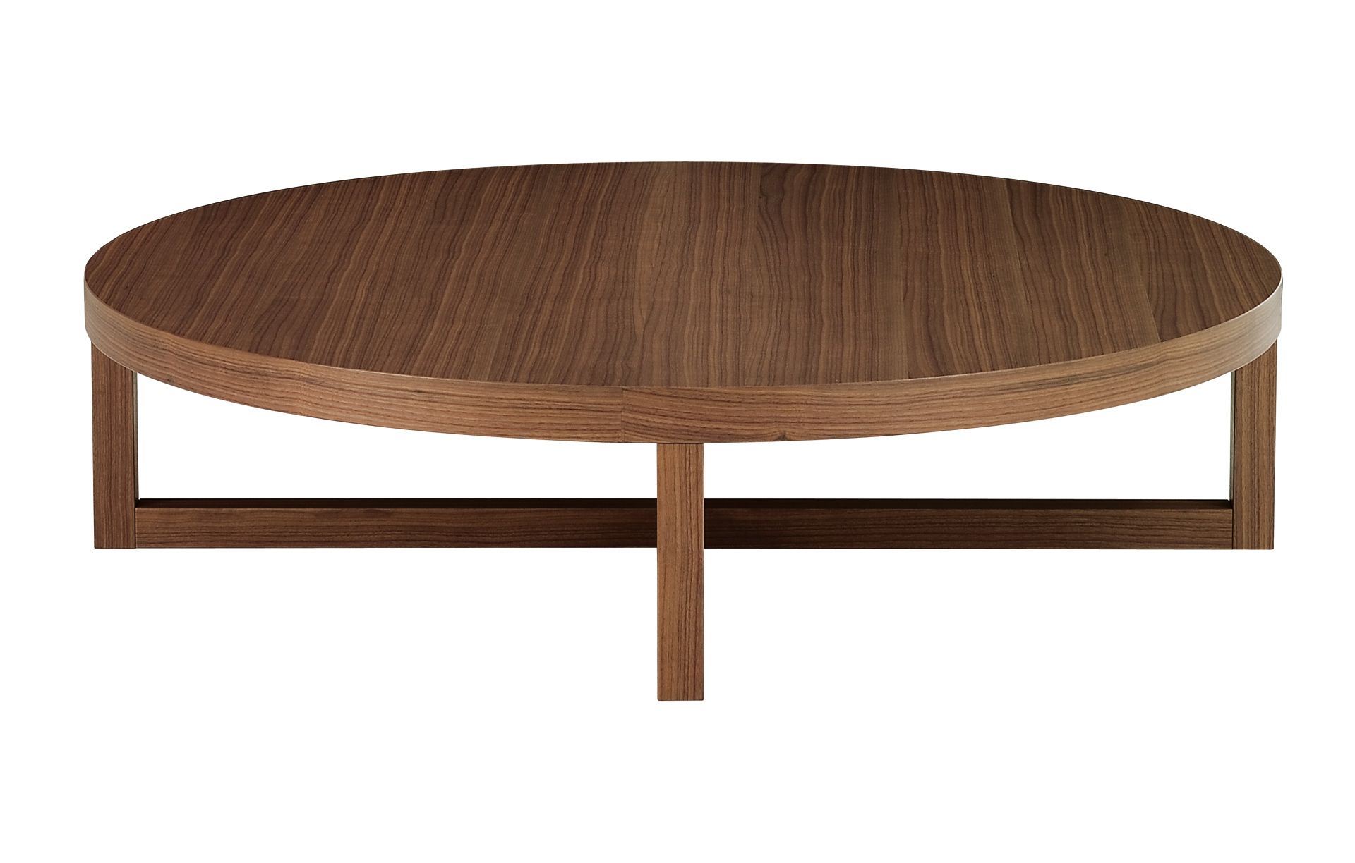 Round Low Coffee Table Round Brown Simple Laminated Wooden Coffee Table Small Round Coffee Tables (View 8 of 10)