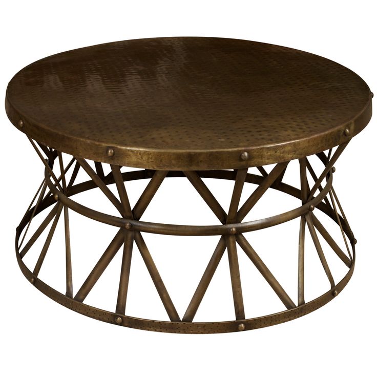 Round Metal Coffee Table Ideas Round Metal Coffee Tables Metal End Tables Large Stainless Steel Round Coffee Table (View 4 of 10)