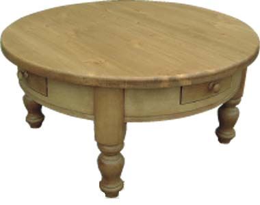 Round Pine Coffee Table European Coffee Tables Dark Pine Coffee Tables Small Round Original Wooden Coffee Table Design (Photo 7 of 10)