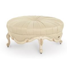 Round Tufted Ottoman Coffee Table Wood Trim Round Cocktail Ottoman Round Tufted Coffee Table Round Tufted Ottoman Products (View 8 of 10)