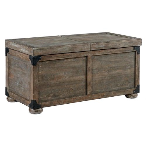 Rustic Trunk Coffee Table As Ottoman Coffee Table For Refinishing Table Of Good White Washed Coffee (Photo 7 of 9)