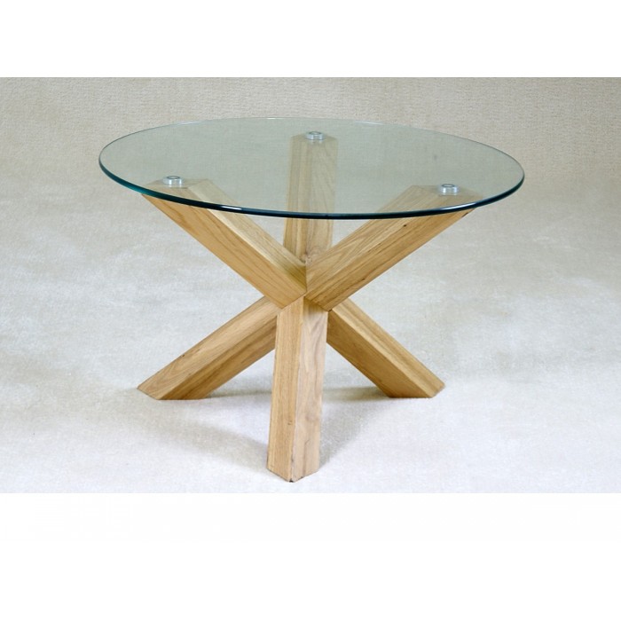 Small Glass Top Coffee Tables A Stunning Range Of Furniture With A Hand Crafted Walnut Or American Oak Base (Photo 1 of 11)