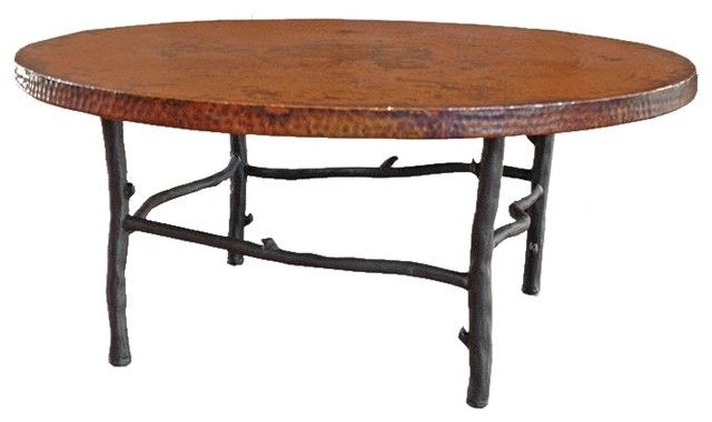 South Fork 42inch Round Coffee Table Eclectic Coffee Tables Brown Wooden 42 Round Coffee Table (View 10 of 10)