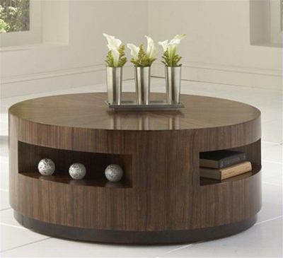 The Coffee Tables With Storage Brown Laminated Round Coffee Table Storage Sofa Tables With Storage Clearance (View 9 of 10)