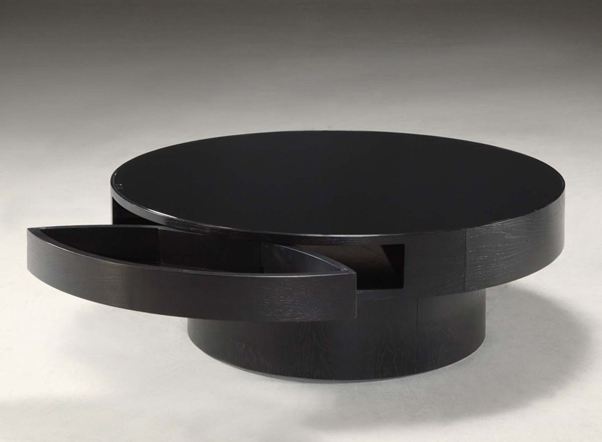Unique Small Round Coffee Tables For Your Living Room Home Design Modern Round Coffee Table With Storage Furniture (View 10 of 10)