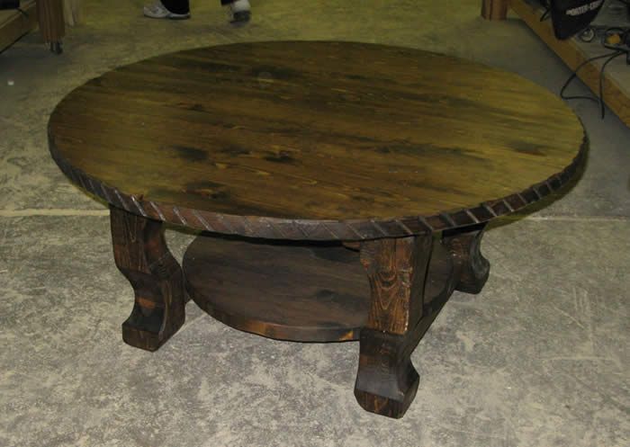 Western Coffee Table Round Rustic Coffee And End Tables Round Coffee Table And End Tables Simple Design Round Coffee Table (View 10 of 10)