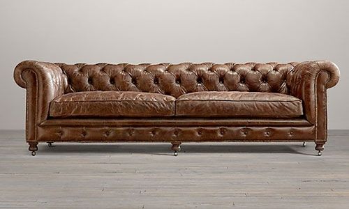 12 Gorgeous Tufted Leather Sofas Definitely In Leather Sofas (View 15 of 20)