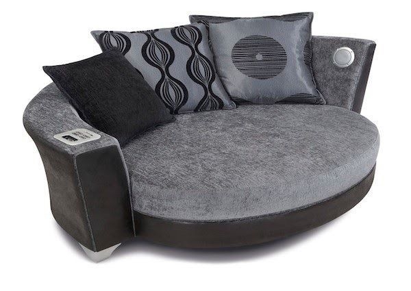 3 Seater Sofa And 2 Seater Cuddle Chair With Ipod Dock For Sale Good Regarding 3 Seater Sofa And Cuddle Chairs (Photo 1 of 20)