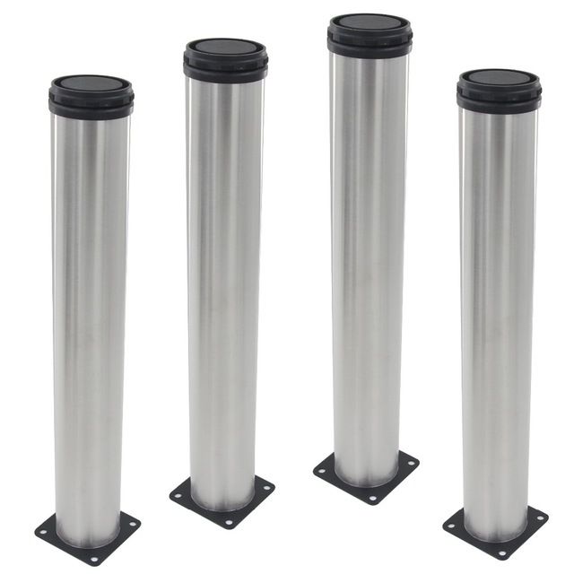 Aliexpress Buy 4pcs 450mm Height Adjustable Furniture Legs Clearly Throughout Adjustable Sofa Legs (Photo 107 of 299)
