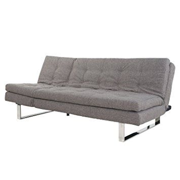 Amazon Adeco Fabric Fiber Sofa Bed Sofabed Lounge Soft Nicely In Cushion Sofa Beds (View 4 of 20)